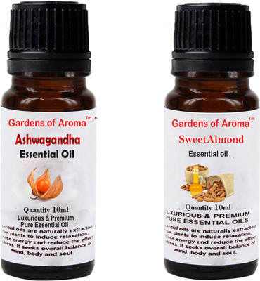 

Gardens Of Aroma Ashwagandha And Sweet Almond(20 ml)