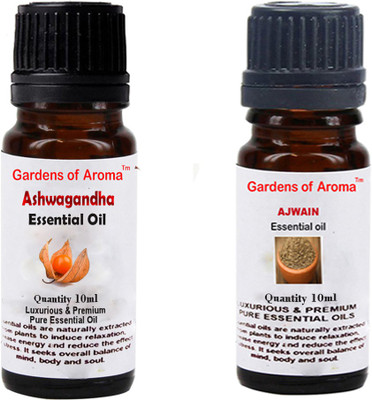 

Gardens Of Aroma Ashwagadha And Ajwain(20 ml)