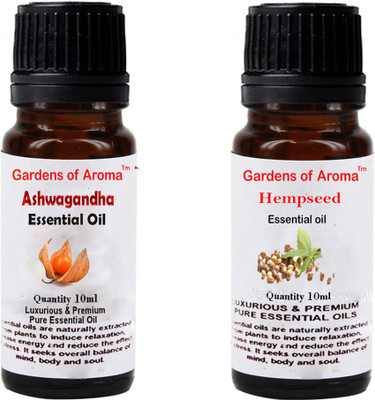 

Gardens Of Aroma Ashwagandha And Hepmseed(20 ml)