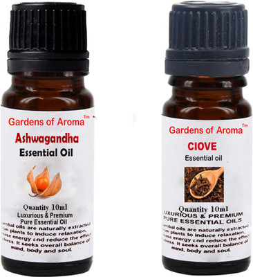 

Gardens Of Aroma Ashwagandha And Clove(20 ml)