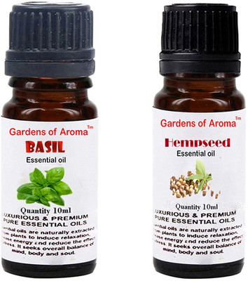 

Gardens Of Aroma Basil And Hepmseed(20 ml)