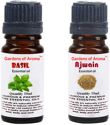 

Gardens Of Aroma Basil And Ajwain(20 ml)