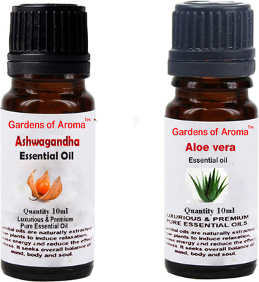

Gardens Of Aroma Ashwagandha And Aloe vera(20 ml)