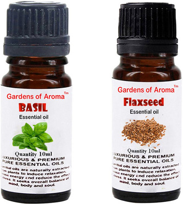 Gardens Of Aroma Basil And Flaxseed(20 ml)