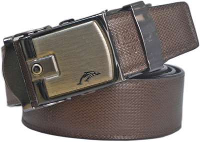 

Sun Shopping Men Formal Brown Synthetic Belt