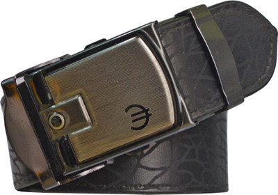 

Sun Shopping Men Formal Black Synthetic Belt