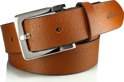 

Alfami Men Formal, Casual, Party Tan Genuine Leather Belt, Executive tan