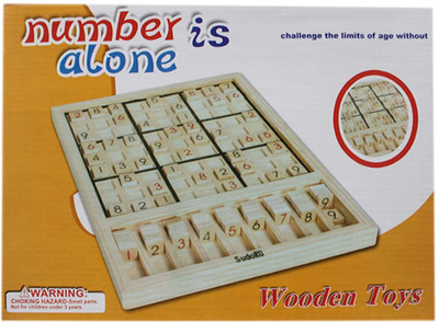 

Tootpado Wooden Sudoku Board Game - (1TNG101) Board Game