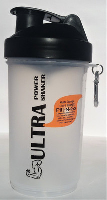 

Auden AD Ultra Black/White 700 ml Shaker(Pack of 01, White)