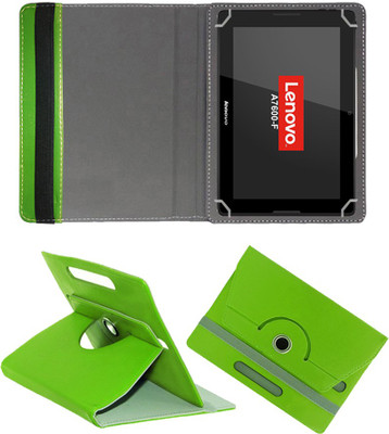 Fastway Flip Cover for Lenovo A10-70 A7600F(Green, Cases with Holder)