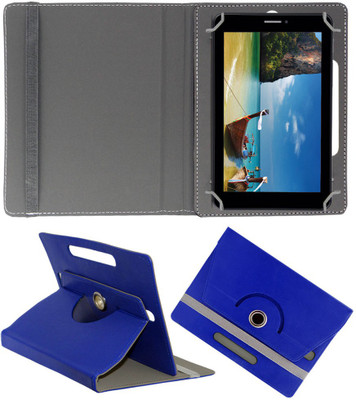 ACM Flip Cover for Iball Slide 7236 2g(Blue, Cases with Holder, Pack of: 1)