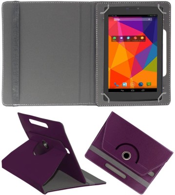 ACM Flip Cover for Micromax Canvas Tab P480(Purple, Cases with Holder, Pack of: 1)