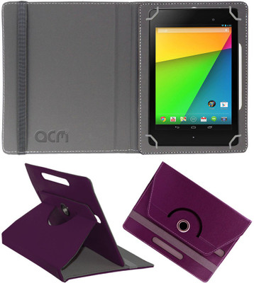 ACM Flip Cover for Asus Google Nexus 7c 2013(Purple, Cases with Holder)