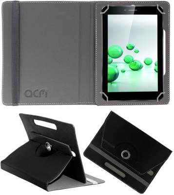 ACM Flip Cover for iBall Slide 3G Q45(Black, Cases with Holder, Pack of: 1)
