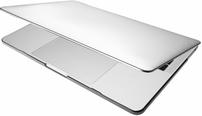 

Saco Front & Back Case for Apple Mac Book Laptops(Silver, Hard Case, Plastic)