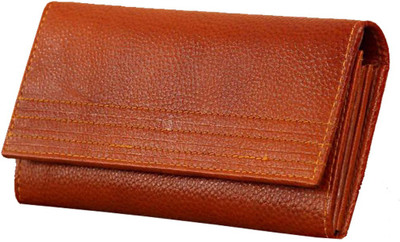 

Creativity Creations Casual Brown Clutch