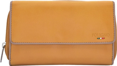 

FOLIGNO Casual Yellow Clutch