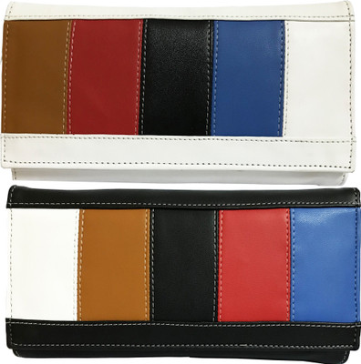 

Lady bar Casual Black, White Clutch