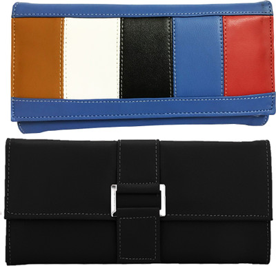 

Lady bar Casual Black, Blue Clutch