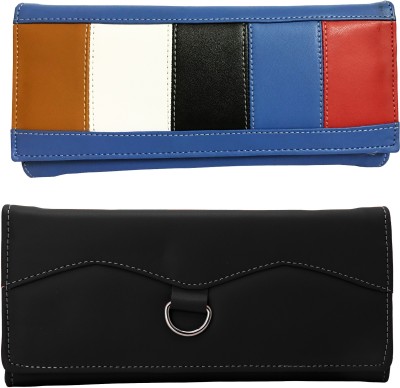 

Lady bar Casual Black, Blue Clutch