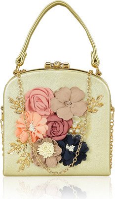 

Kleio Party Gold Clutch