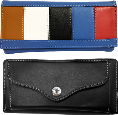 

Lady bar Casual Black, Blue Clutch