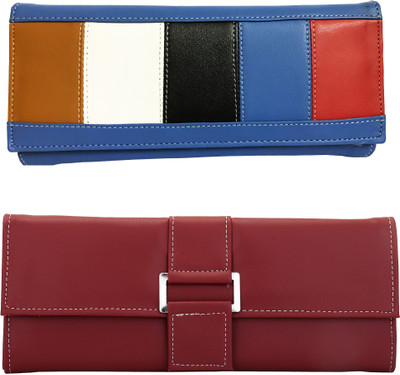 

Lady bar Casual Maroon, Blue Clutch, Blue;maroon