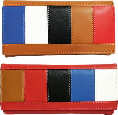 

Lady bar Casual Red, Tan Clutch