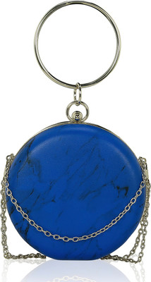 

Kleio Party Blue Clutch