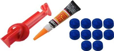 

JBB COMBO OF TIP REPAIR, (10PCS) 10MM TIP AND GLUE GEL JBBC112 Pool Cue Stick(Microfibre)