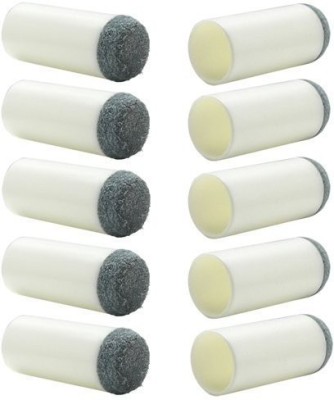 

JBB SLIP ON CUE TIPS 12MM FOR POOL CUE (10 PIECE) all purpose Pool Cue Stick(Plastic)