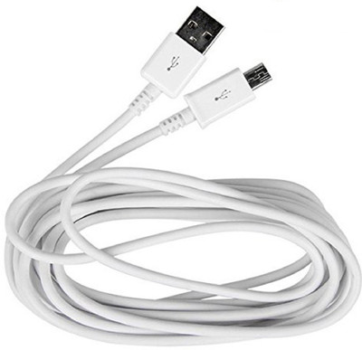 CartBug 2.1A Fast Charging USB Data Cable & Data Transfer / Data Sync Cable Compatible With Blackberry Z11 1.2 m Micro USB Cable(Compatible with Blackberry Z11, White, One Cable)