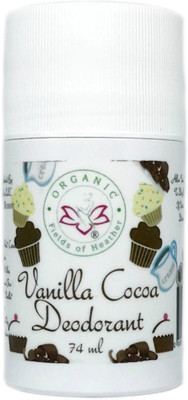 

Organic Fields Of Heather Organic & Natural Deodorant That Naturally Detoxes Vanilla Cocoa Scent W/Organic Non Gmo Ingredients For Women Men Kids Will Not Dry Out Your Skin Or Leave A Long Lasting Oily Residue Will Naturally Heal Your Damaged Skin Terrifi