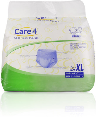 

care 4 adult pant style diaper Adult Diapers - XXL(10 Pieces)