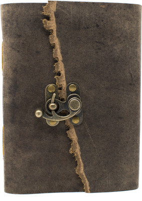 

Craft Club Regular Journal(100% Handmade Recycled Cotton Paper Journal With Deckle Edge FInished Leather Cover, Coffee)