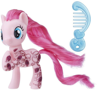 

My Little Pony Pinkie PieGlitter Design Pony Figure(Multicolor)
