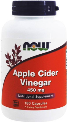 

Now Foods Apple Cider Vinegar(180, Apple Flavored)