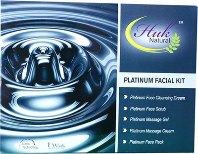 

HUK NATURAL Platinum Facial Kit 300 g(Set of 5)