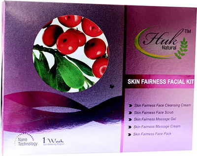 

huk natural skin fairness facial kit 300 g(Set of 5)
