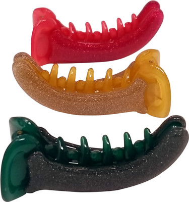 

Evolution XS Dolphin Clips Super Shiny Fall Galaxy Shades Pack of 3 Banana Clip(Multicolor)