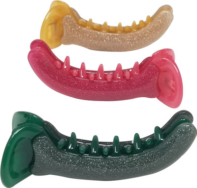 

Evolution Medium Dolphin Clips Super Shiny Fall Galaxy Shades Pack of 3 Banana Clip(Multicolor)