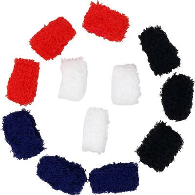 

Evolution Small Thick Rubberbands CottonThread, ExtraSoft Bun,Ponytail Holders Multicolored Pair Pack of 12 Rubber Band(Multicolor)