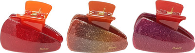 

Evolution Medium Claw Clips Exclamation Grip Red Galaxy Shades Pack of 3 Hair Claw(Multicolor)