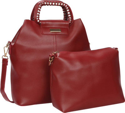 

Bagkok Hand-held Bag(Maroon)