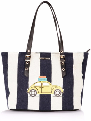 

Caprese Tote(Blue, White)