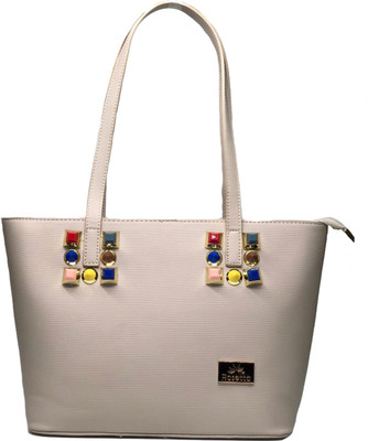 

ROSETTA Hand-held Bag(White)