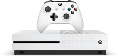 

Microsoft Xbox One S 1TB Console Sea of Thieves Bundle With Steep & The Crew (DLC ) Handheld Gaming Console(White)