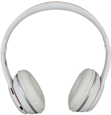 5PLUS MB4W Bluetooth without Mic Headset(White, On the Ear)