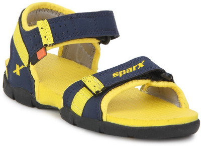 

Sparx Boys & Girls Velcro Sports Sandals(Blue, Navyblueyellow