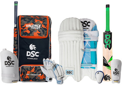 

DSC Economy Kashmir Willow Full Cricket Kit Cricket Kit(Bat Size: 3 (For 8 Years Kids))